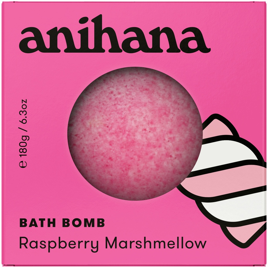 Raspberry Marshmallow Bath Bomb 